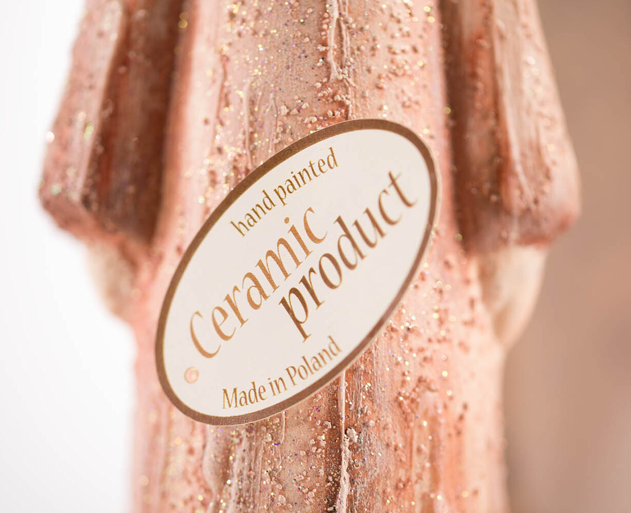 ręczna produkcja - ceramika świąteczna - anioły