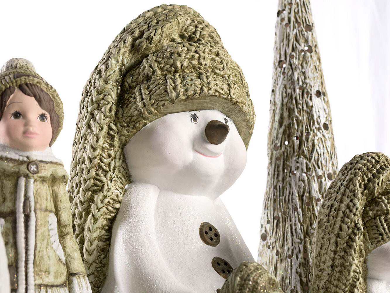 figurki gliniane - bałwanek z gliny - producent