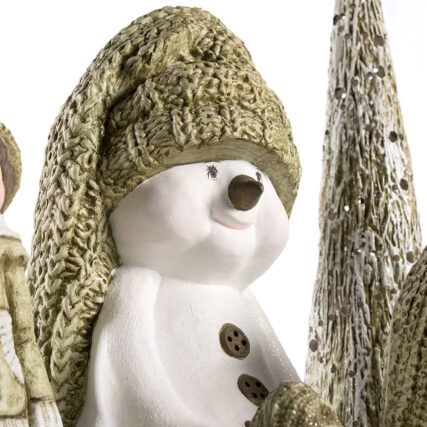 figurki gliniane - bałwanek z gliny - producent