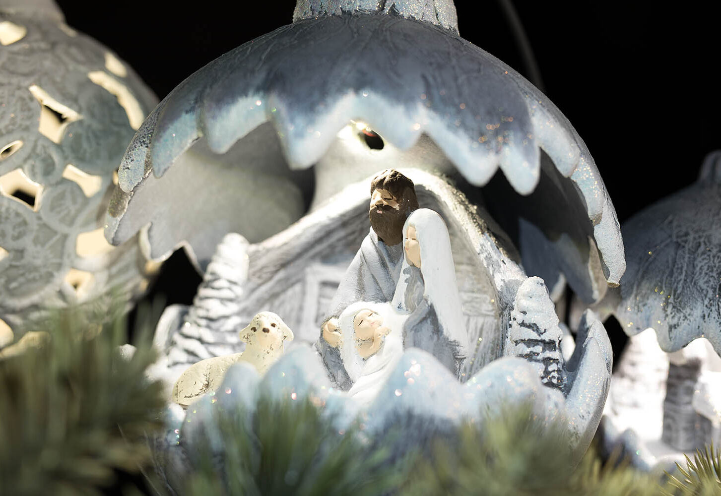 lampiony gliniane - podświetlanie led - producent