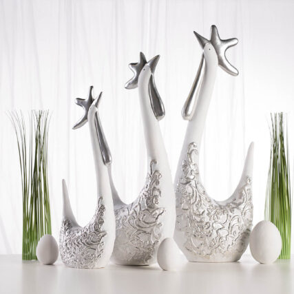 figurki z gliny całoroczne - jak ćmielów