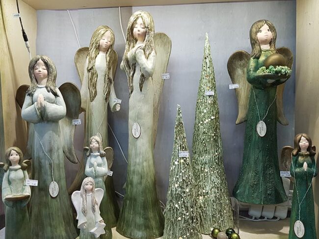 anioły malowane - producent na targach