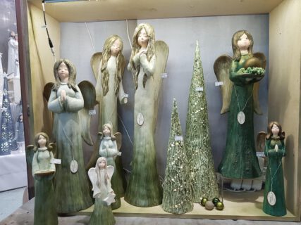 anioły malowane - producent na targach