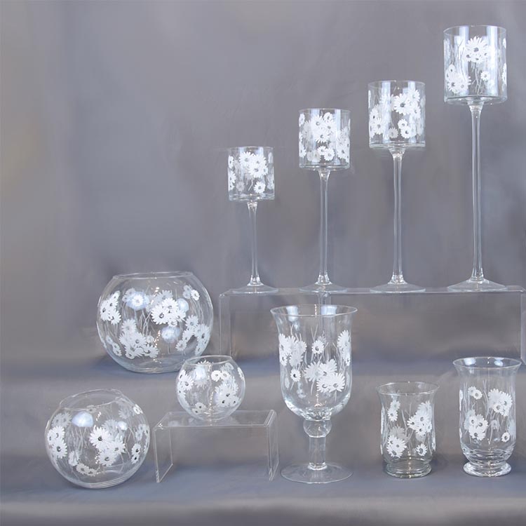 szkło margaretki 750