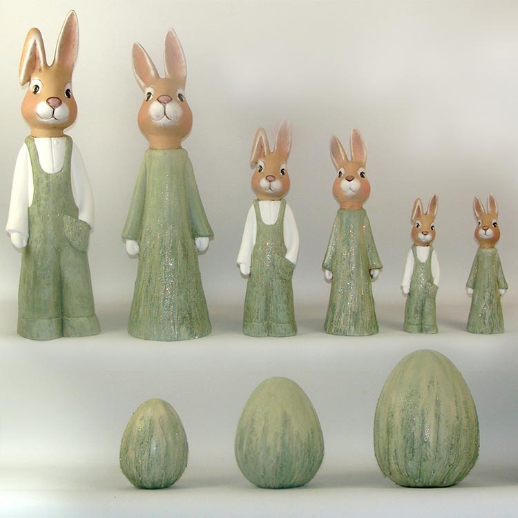 zające i jaja melanż aqua 750